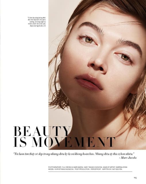 Beauty is Movement — Harper's Bazaar Vietnam