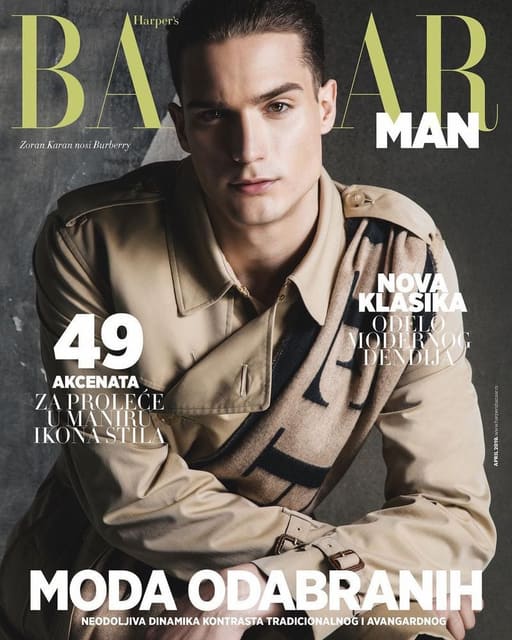 Harper's Bazaar Serbia Man April 2019 Co... — Harper's Bazaar Serbia