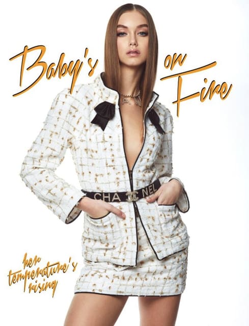 Baby's on fire — Wonderland Magazine