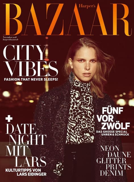 Harper's Bazaar Germany November 2018 Co... — Harper's Bazaar Germany