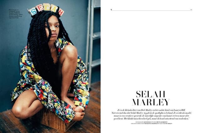 Selah Marley — L'Officiel Netherlands
