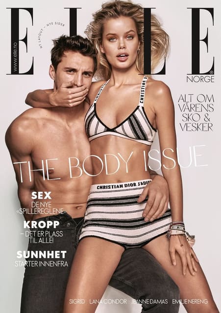 Elle Norway May 2019 Cover - The Body Is... — Elle Norway