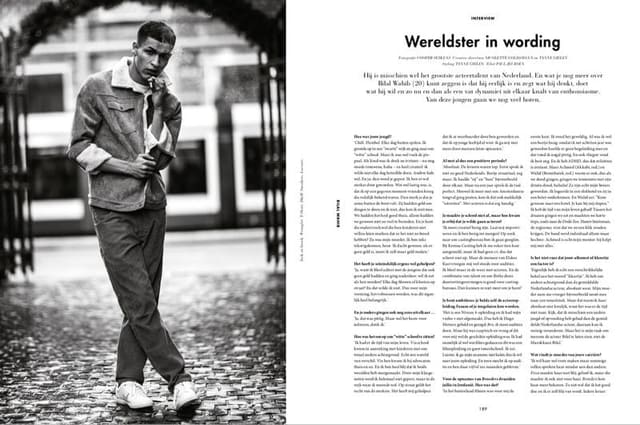 Wereldster in wording — L'Officiel Hommes Netherlands