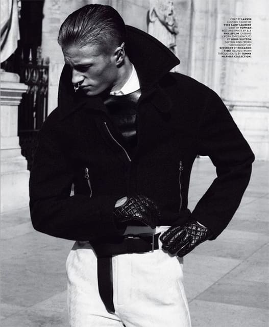 Mise en Seine with model Hadrien Mazelier — Black Book Magazine