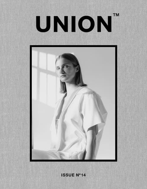 Union Magazine #14 S/S 19 Cover — Union Magazine
