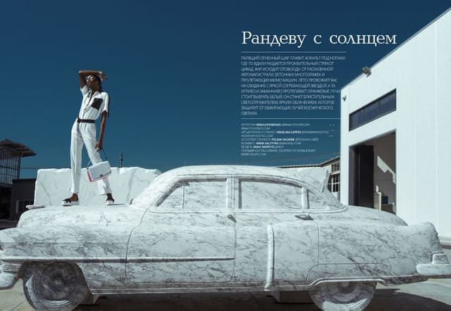Рандеву с солнцем — L'Officiel Kazakhstan