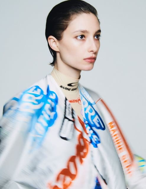 Marine Serre dans l’art du temps — Vogue France
