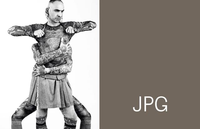 JPG with model Tanel — Horst Magazine