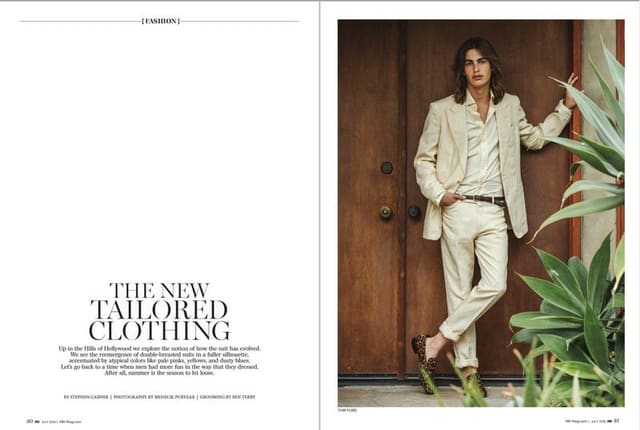 MR Magazine: The New Tailored — Mr. Magazine