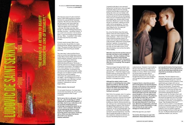 Ludovic De Saint Sernin — Pylot Magazine