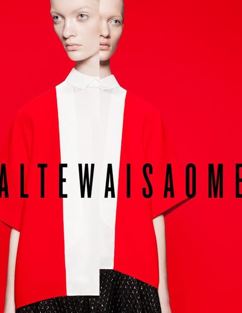 ALTEWAISAOME A/W 12 - FEELINGS — ALTEWAISAOME