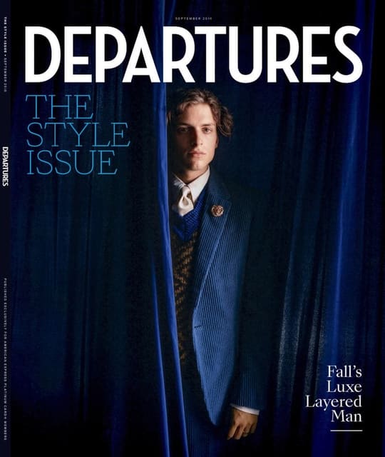 Departures September 2018 Cover — Departures Magazine