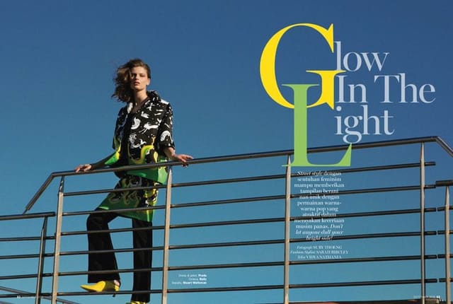 Glow In The Light — Marie Claire Indonesia
