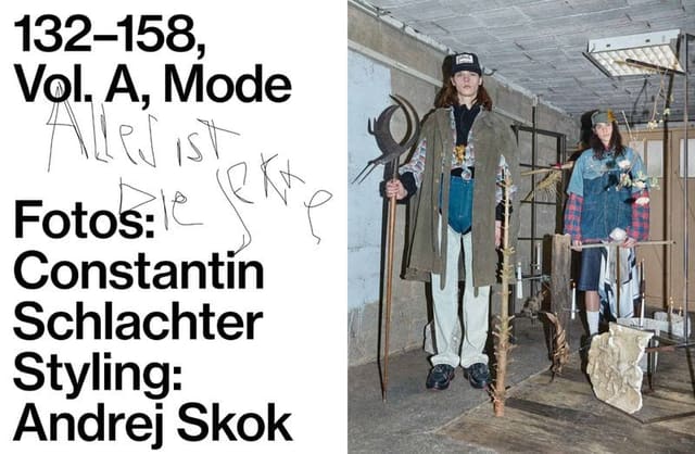 Vol. A, Mode — Numéro Homme Berlin