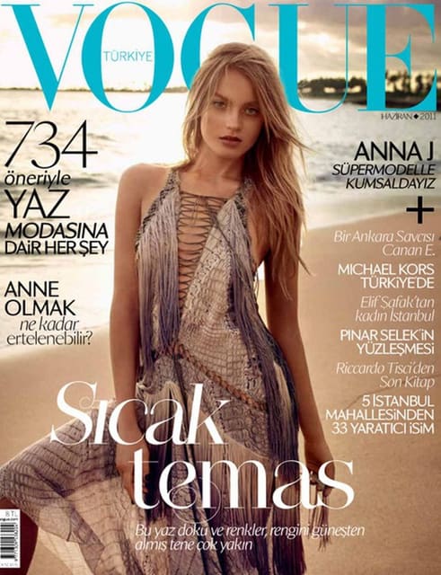 Vogue Turkey June 2011 Cover — Vogue Türkiye