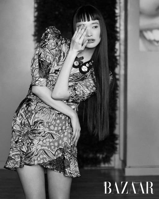 Yuka Mannami — Harper's Bazaar Hong Kong