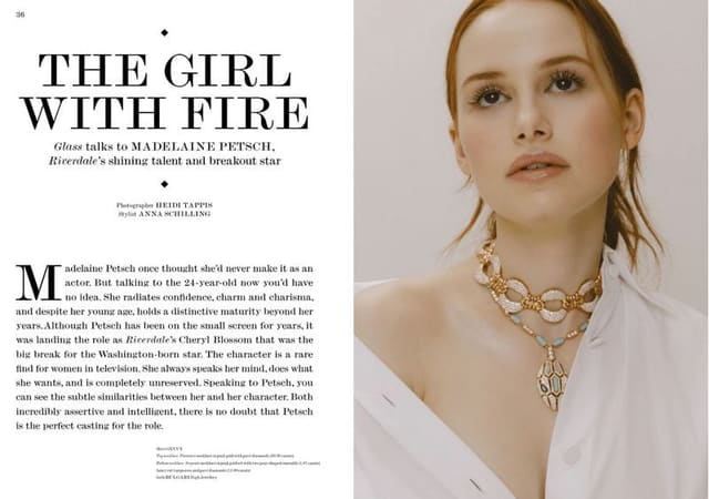 Madelaine Petsch: The Girl With Fire — Glass Magazine