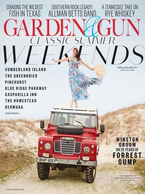 Garden&Gun June 2019 Cover