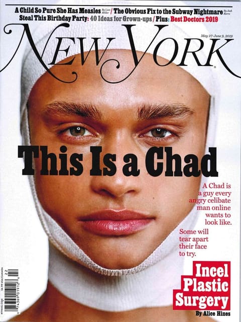 This is a Chad - New York Magazine May 2... — New York Magazine