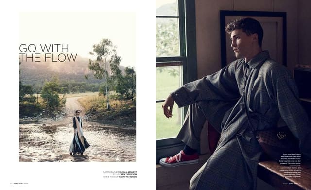 GO WITH THE FLOW by Damian Bennett — Wish Magazine Australia