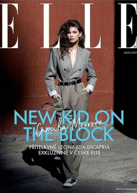 Elle Czech Republic January 2019 Cover — Elle Czech Republic