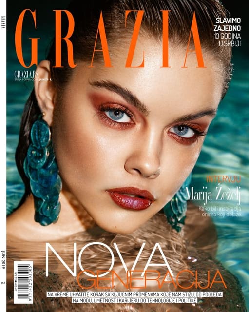 Grazia Serbia June 2019 Cover — Grazia Serbia