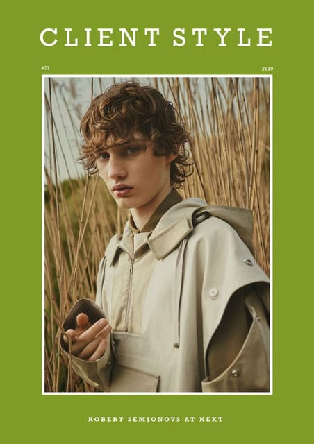Client Style #21 Cover — CLIENT Magazine