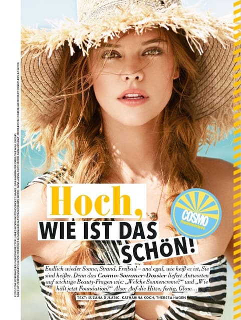 Hoch, wie ist das schön! — Cosmopolitan Germany