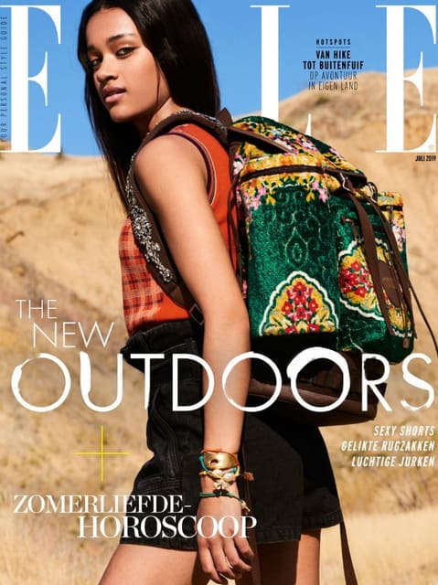 Elle Netherlands July 2019 Cover — Elle Netherlands