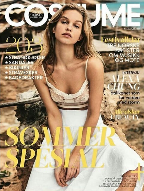 Costume Magazine July 2019 Cover — Costume Denmark
