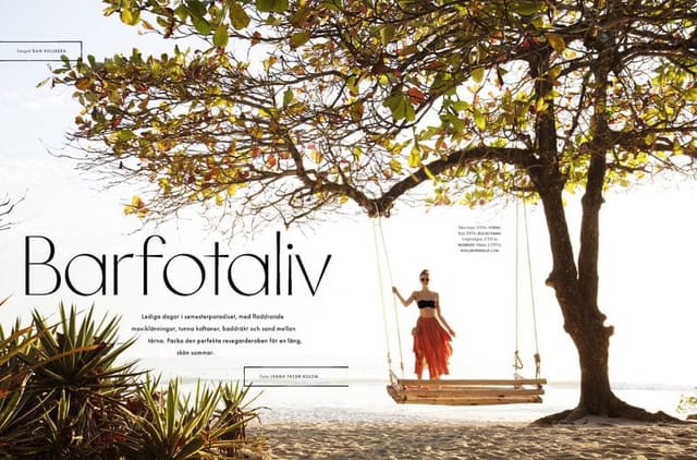 Live Barefoot — Elle Sweden