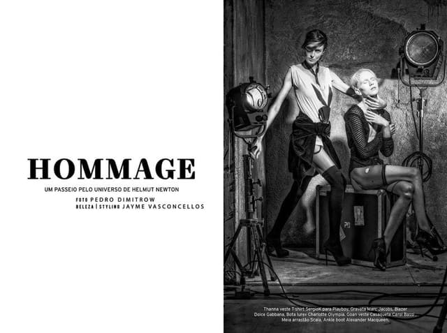 Hommage by Pedro Dimitrow — FFW Magazine Brazil