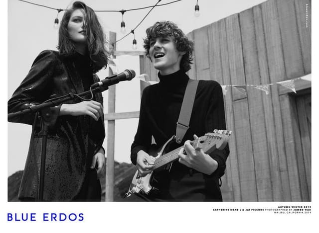 BLUE ERDOS Autumn / Winter 2019 Campaign — Erdos
