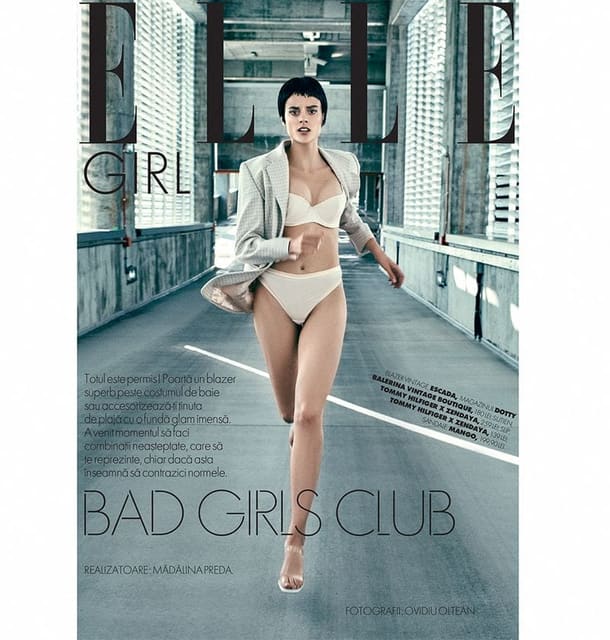 Bad girls club for Elle Girl — Elle Romania