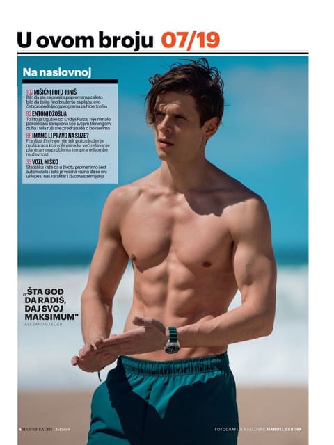 photography Manuel Scrima — Men's Health Serbia