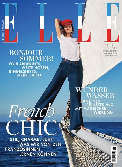 Elle Germany August 2019 Cover — Elle Germany