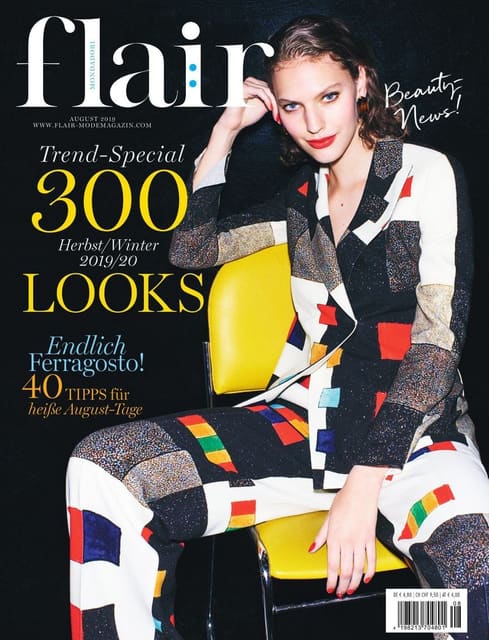 Flair Magazine August 2019 Cover — Flair Germany