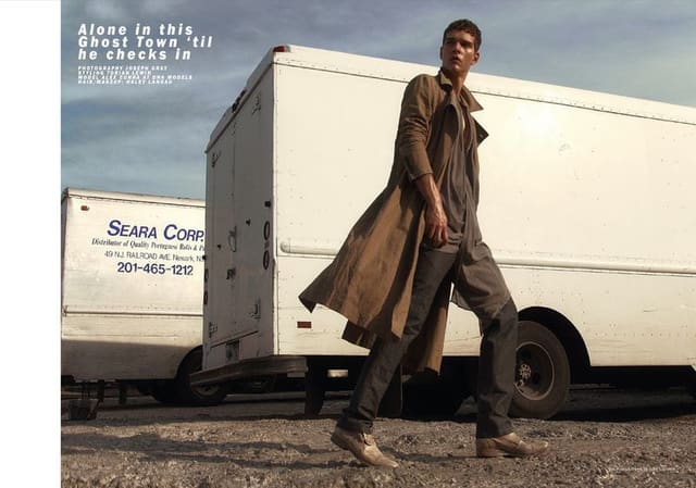 Alone in this Ghost Town 'till he checks... — Carbon Copy