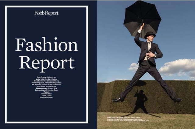 Robb Report Sweden: Fashion Report
