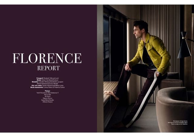 Robb Report Sweden: Florence Report