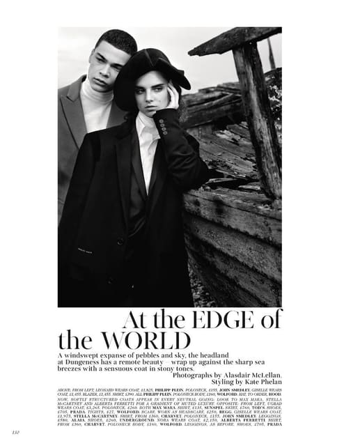 At the Edge of the World — British Vogue
