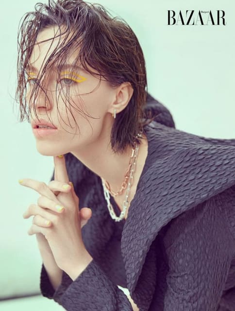 The Face: Alix Angjeli — Harper's Bazaar Vietnam