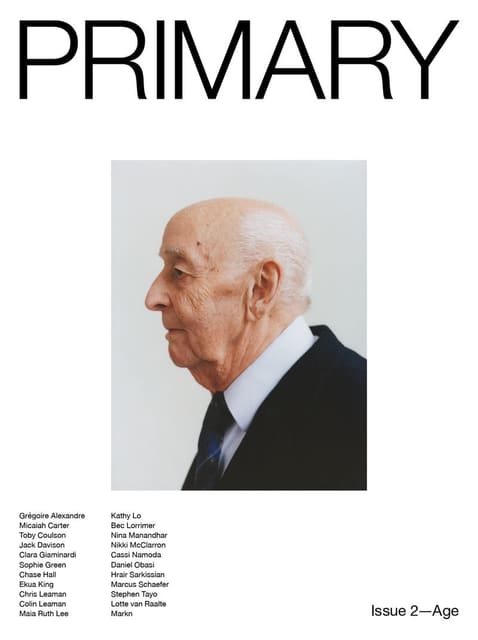 Primary Paper Magazine Issue 2―Age Cover — Primary Paper