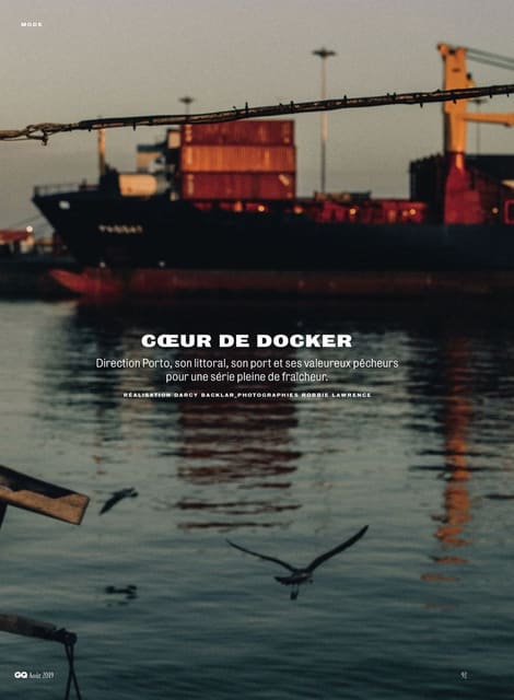 COEUR DE DOCKER — GQ France