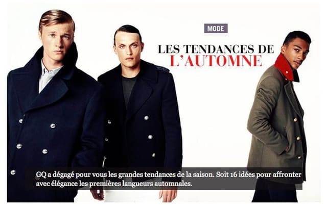 Fall Trends 2012 — GQ France