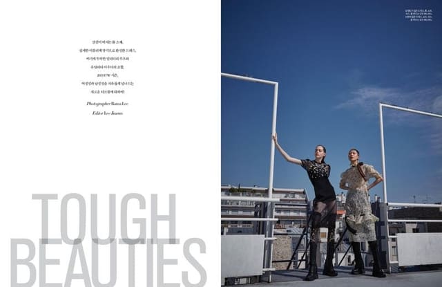 Tough Beauties — Harper's Bazaar Korea