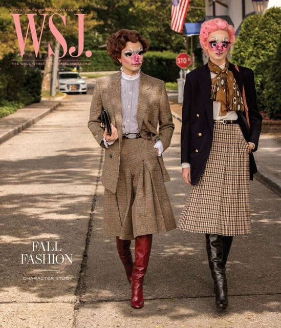 WSJ September 2019 Covers: Women’s Fall ... — WSJ