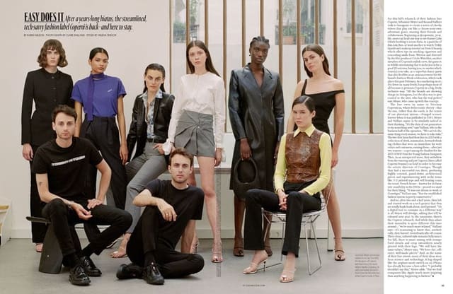 Easy Does It — W Magazine