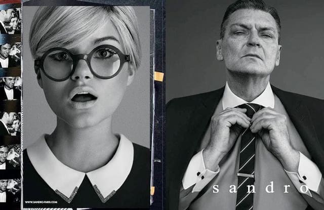 Sandro F/W 12 (also w/ model RUSTAM JABR... — Sandro