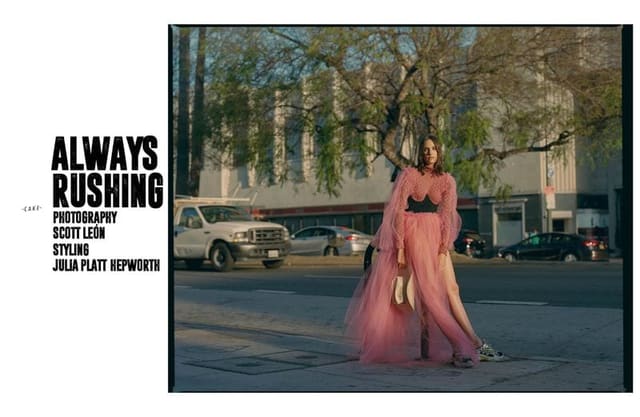 ALWAYS RUSHING — Cake Magazine